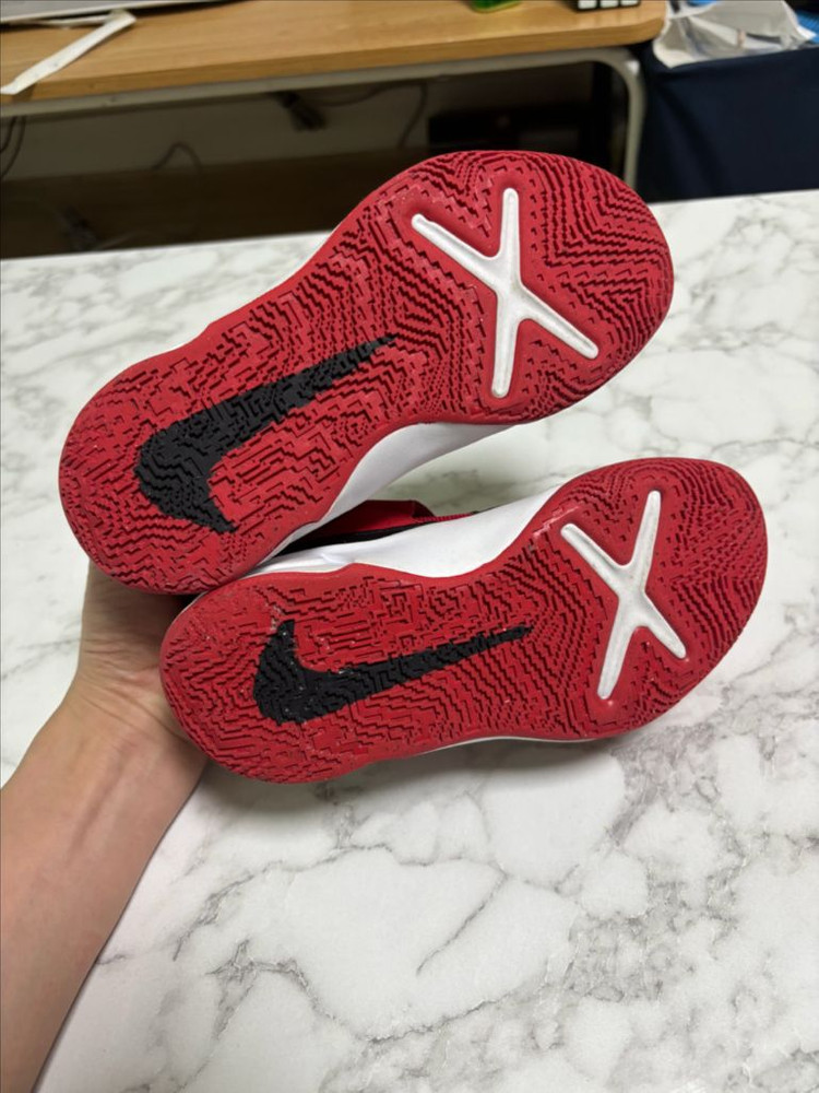 나이키 팀 허슬 D10 PS 유니버스시티 레드 185--4