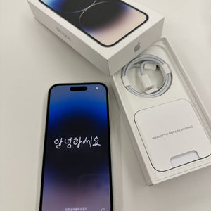 아이폰 14프로 실버 512기가 내용물 미사용 풀박스 상태최상 이미지