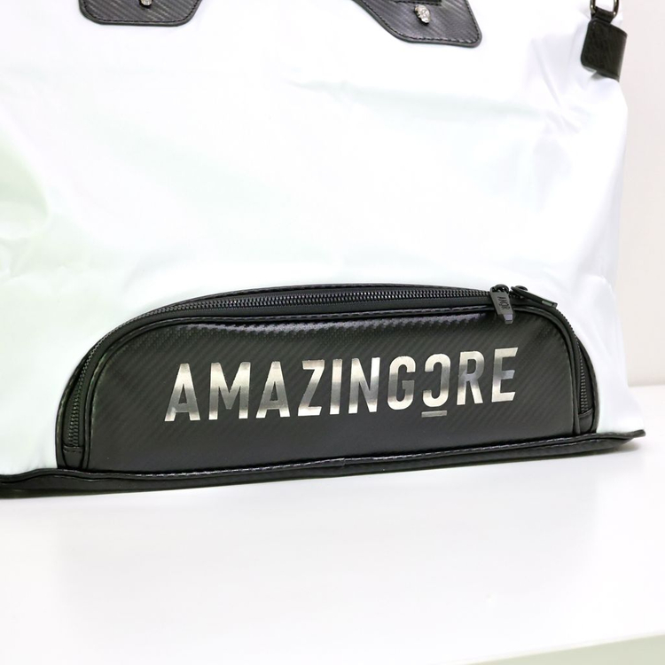 어메이징크리 골프 보스턴백 가방 화이트--3