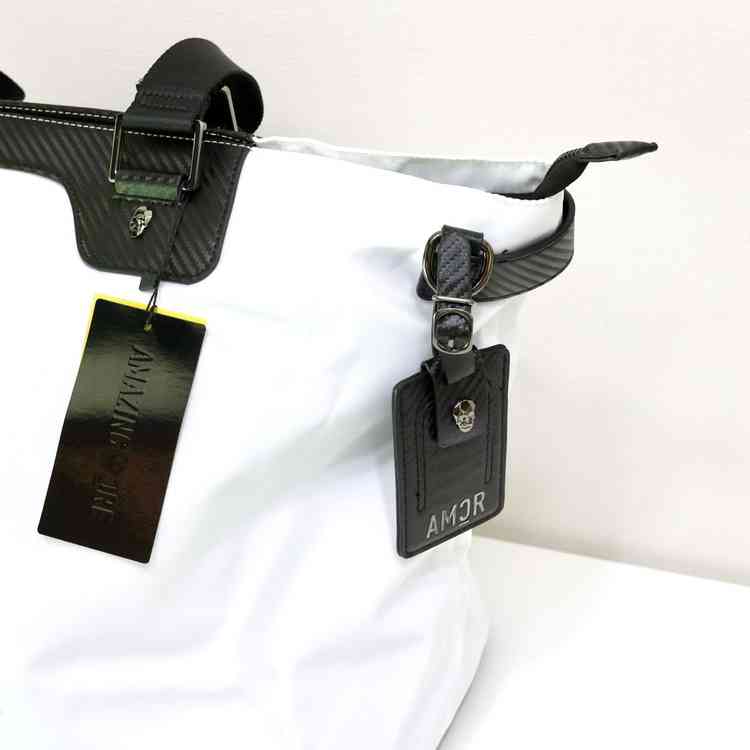 어메이징크리 골프 보스턴백 가방 화이트--6