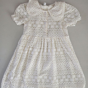 JPTZ 아이보리 레이스 원피스 130