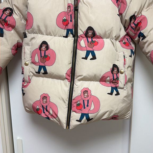 리미떼두두 고릴라 리버시블 양면패딩 XL