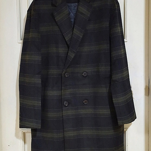 남성코트100 모35% 도톰 겨울코트 롱코트 모직코트 새상품