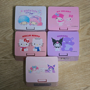 산리오 원터치 소품보관함 5종