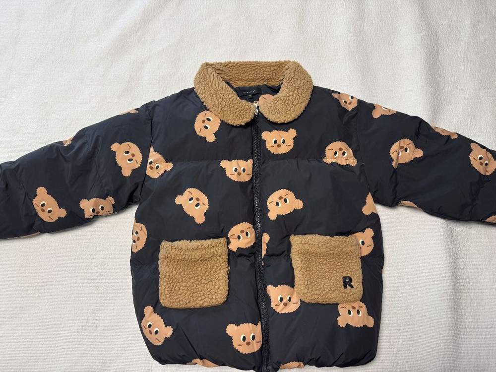 로아앤제인 곰돌이 패턴 패딩 점퍼 100,145--9