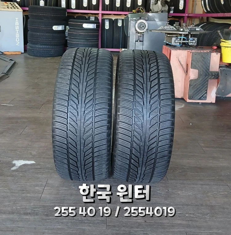 255 40 19 / 2554019 #2554019 한국 윈터 전기차전용 2본 이미지