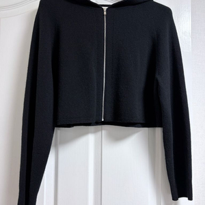 [더캐시미어] 캐시미어 홀가먼트 집업 니트 가디건