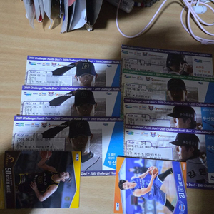 두산베어스09 10시즌 지류티켓(김현수 이종욱 김동주등)