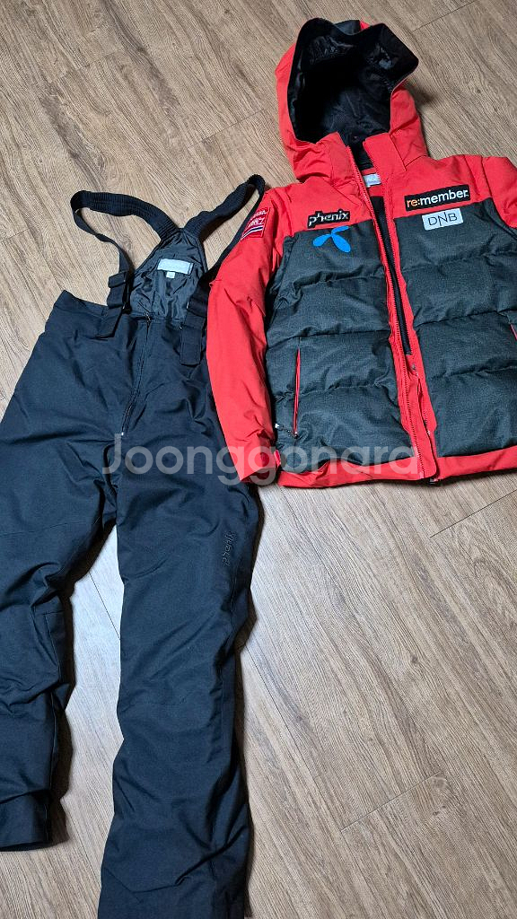 피닉스 스키복 /160사이즈/상태좋음/남여공용/가격다운!!!/찍힘없음--2