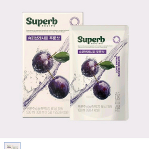 슈퍼브 레시피 푸룬샷 이미지