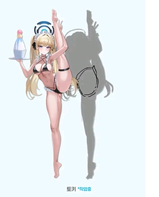 여름 서코에서 구매한 블루아카이브 토키 굿즈 팝니다 이미지