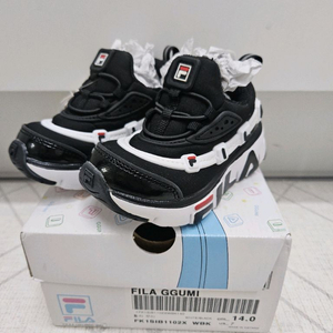 새상품) 휠라 꾸미 140 아동운동화