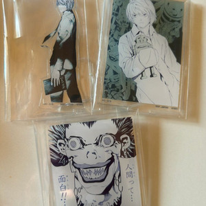 데스노트 쿠지 라이토/니아/류크 아크릴 스탠드 일괄 팝니다 이미지