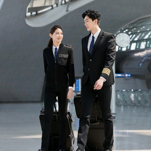 진에어 운항 승무원 (조종사) 유니폼 세트