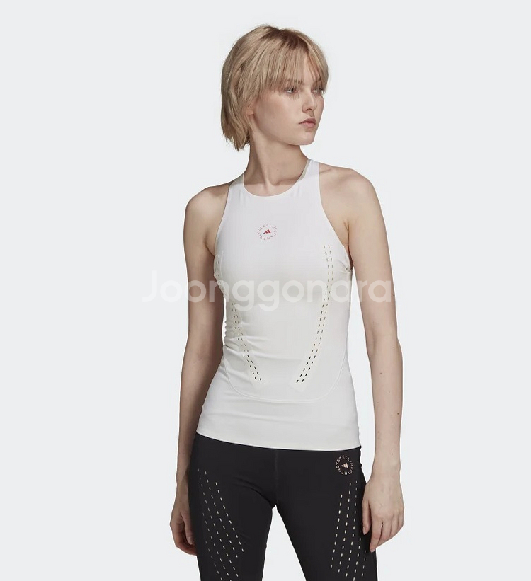 아디다스 스텔라 매카트니 탱크탑(화이트)--1