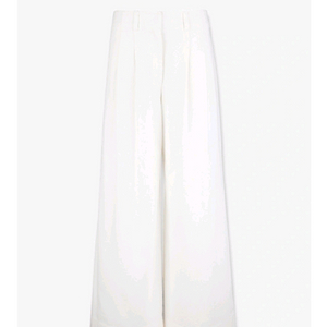 마이아이코 니즈 와이드 데님 팬츠 오프화이트 S 새상품