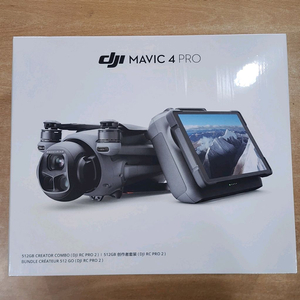 DJI 매빅4 프로 512G 크리에이터 콤보(RC PRO2 포함)