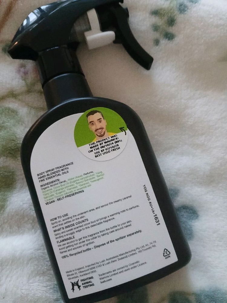 러쉬 요그노그 바디스프레이 이미지