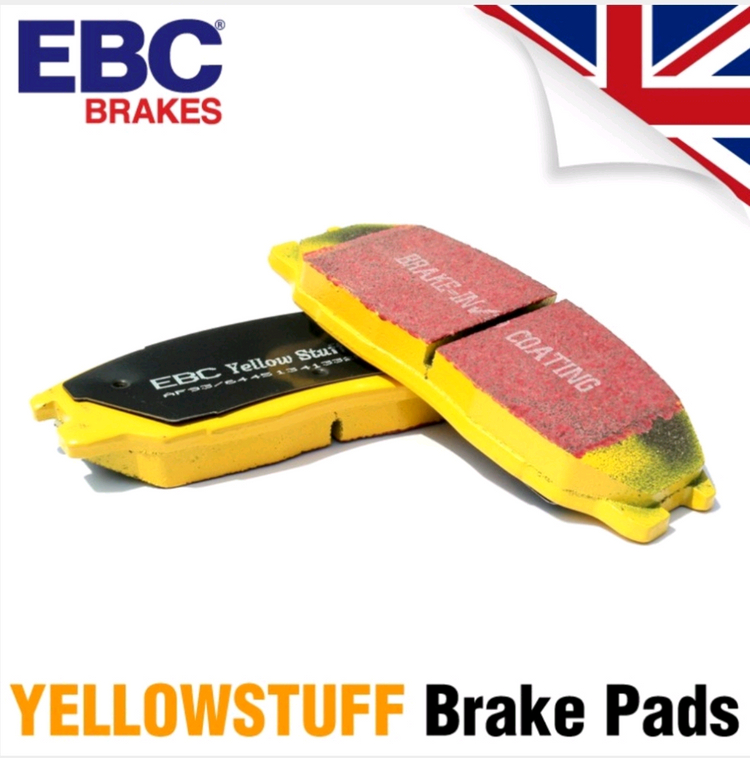EBC 브레이크 패드 옐로우스터프 (BMW G02 X3,X4,X4M,X3M) 차량 한대분 센서포함 새상품 판매합니다 이미지