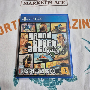 PS4 GTA5 한글판 (지도포함)