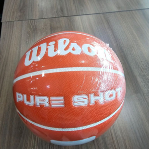 (새상품) 윌슨 퓨어샷 농구공 / 오렌지색상