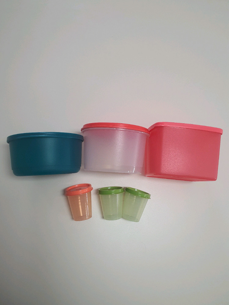 타파웨어 밀폐용기 세트 조미료 통--1