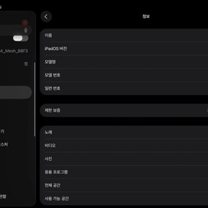 아이패드 프로 11인치 M4 256GB