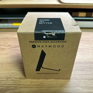 [메이우드] 원목 휴대폰 태블릿 거치대 오크 판매합니다.