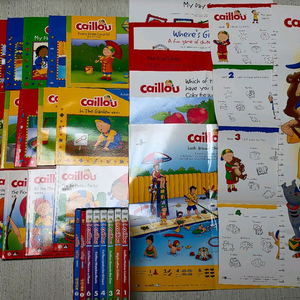 까이유17권+립프로그 영어원서 DVD,CD