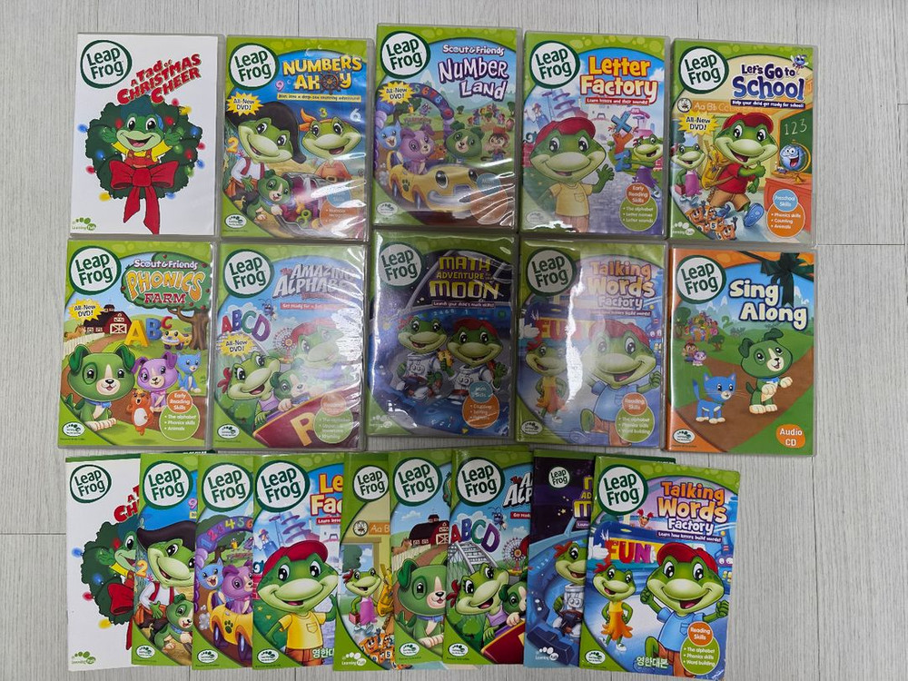 까이유17권+립프로그 영어원서 DVD,CD--2