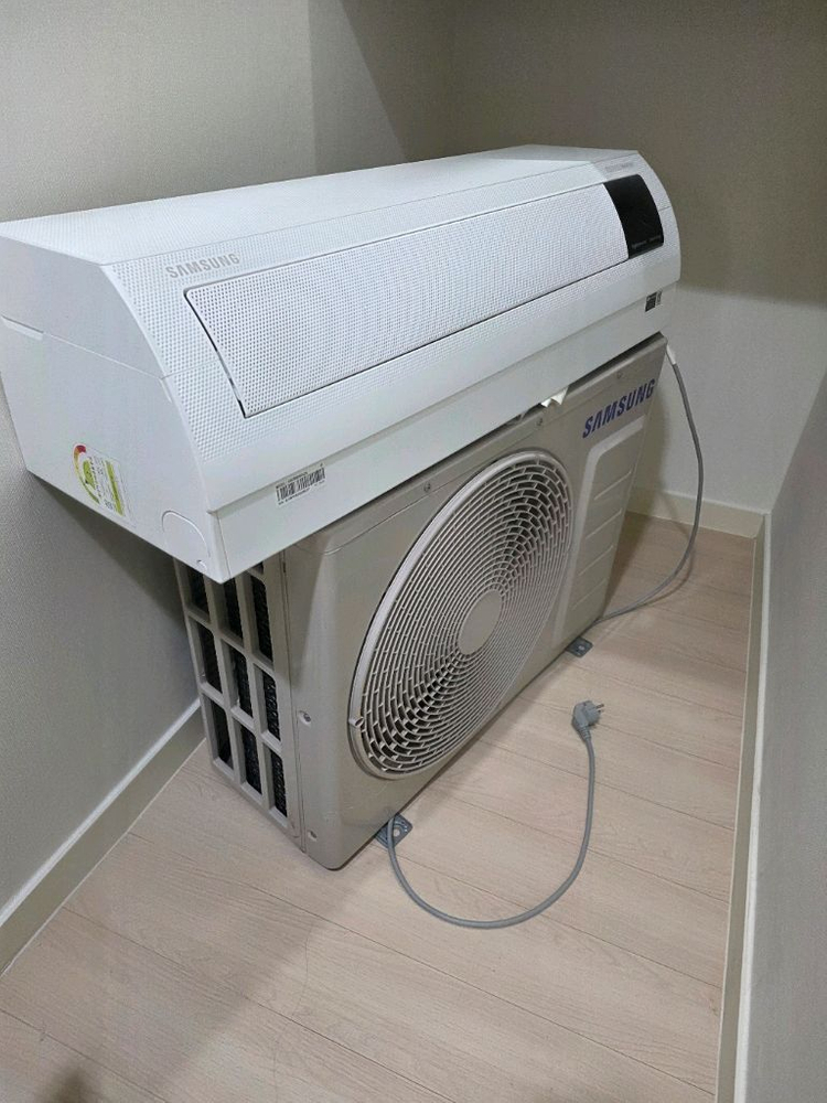 삼성 비스포크 창문형 에어컨 이미지