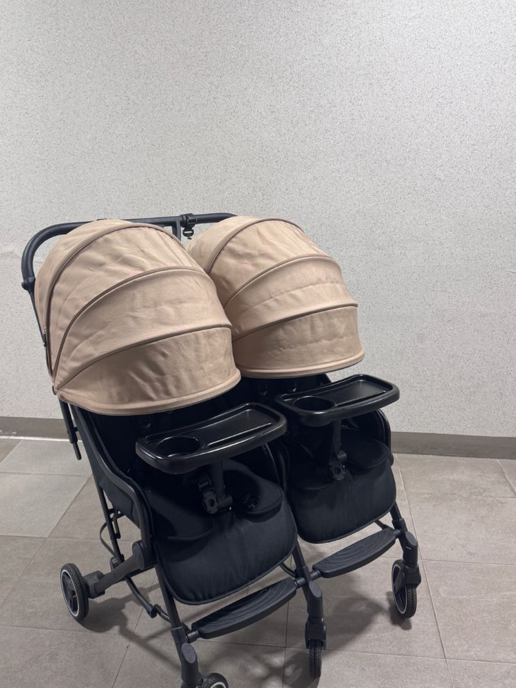 와이업 뉴지니트윈 쌍둥이 유모차--4