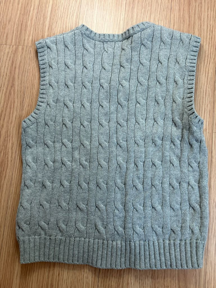 폴로 키즈 니트 조끼 4t--1