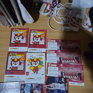 창원lg세이커스 소장용 지류티켓