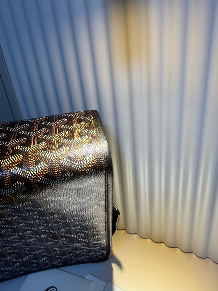 고야드 쥬방스 GM 클러치백 블랙 키링 세트--3