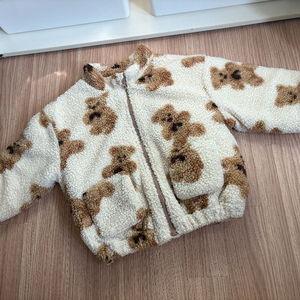 유아 뽀글이 점퍼 110