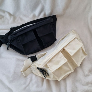 크로스백 힙색 나일론백