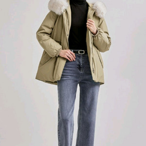 새옷)쉬즈미스 폭스퍼 덕다운 패딩