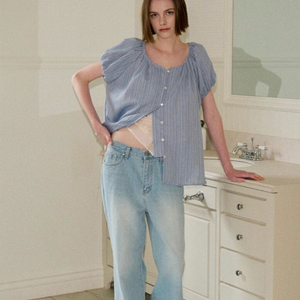 (새상품) 리볼드 블라우스