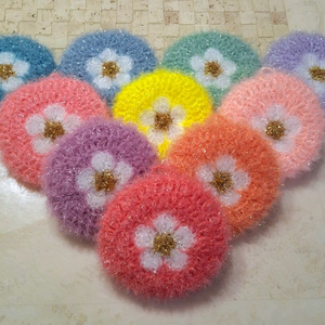 금꽃호빵수세미 10개