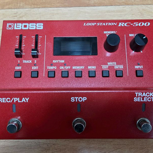 Boss RC-500 루프 스테이션