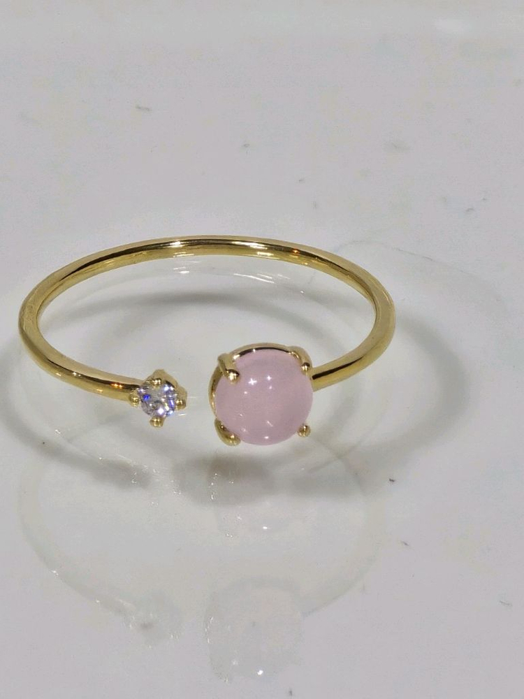 원석 셋팅 프리사이즈디자인 반지--2