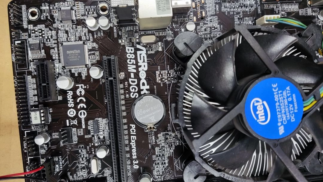 asrock b85m-dgs 보드 + i3 4160 cpu 세트 이미지