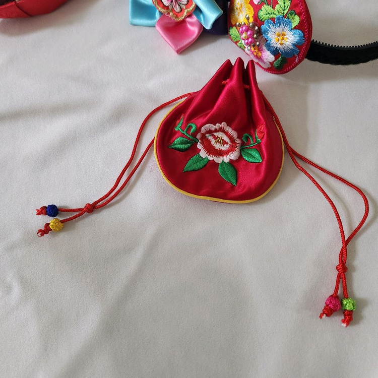 여아 아기 한복 머리띠, 액세서리일괄--3