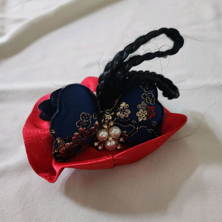 여아 아기 한복 머리띠, 액세서리일괄--7