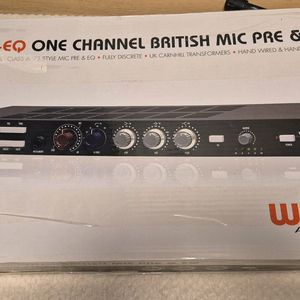 WARM AUDIO 웜오디오 WA73 EQ 마이크 프리앰프 EQ