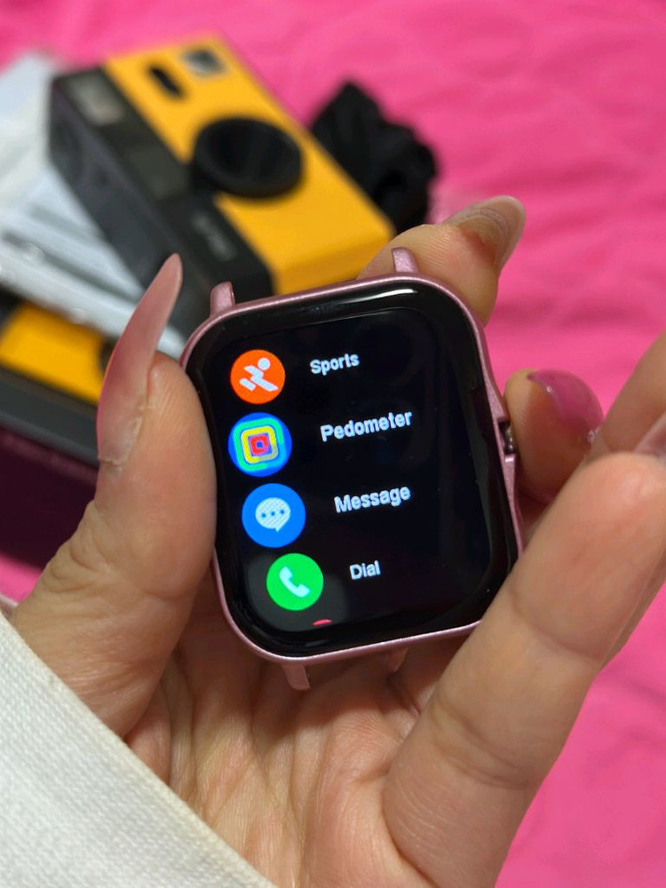 스마트워치 핑크--4
