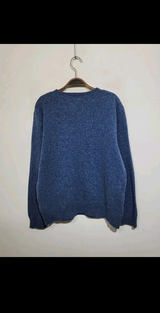 (L) 랄프로렌 폴로 니트 브이넥 램스울 스웨터 이미지