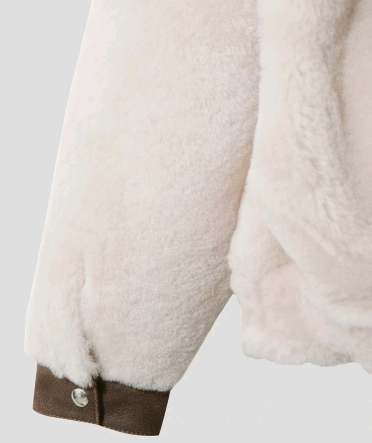 IRO 이로 여성용 무스탕자켓 34(55~66) 새제품--2