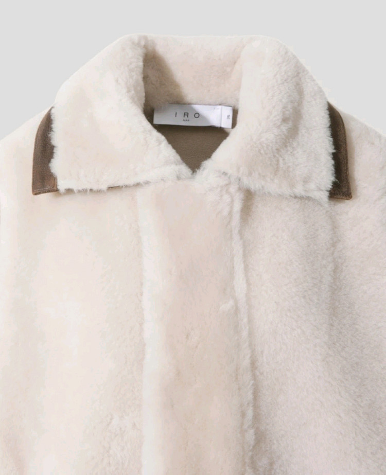 IRO 이로 여성용 무스탕자켓 34(55~66) 새제품--4